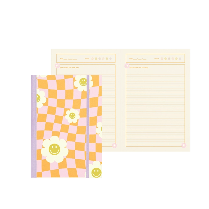 daisy check gratitude journal by Talking Out of Turn