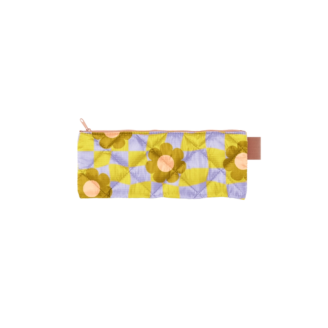 cool funky daisy pouch by Talking Out of Turn