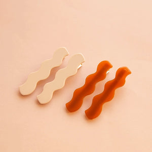 wavy hair clips by Sunshine Studios