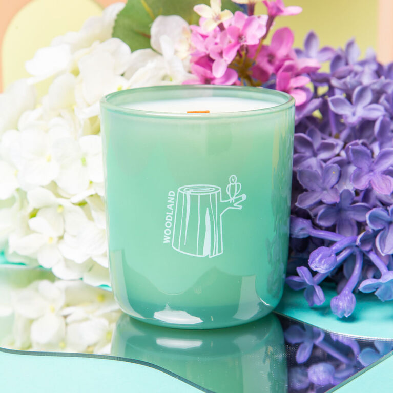 woodland essential oil candle by milk jar candle co.