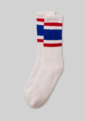 the retro stripe socks by american trench