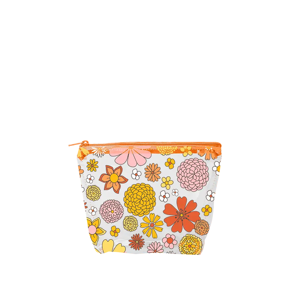 flower power pouch by Talking Out of Turn