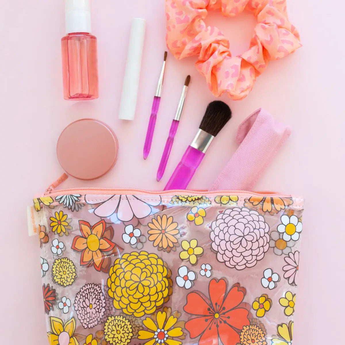 flower power pouch by Talking Out of Turn
