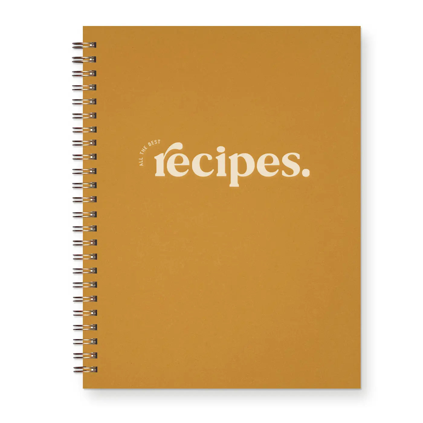 recipe book in saffron by ruff house print shop