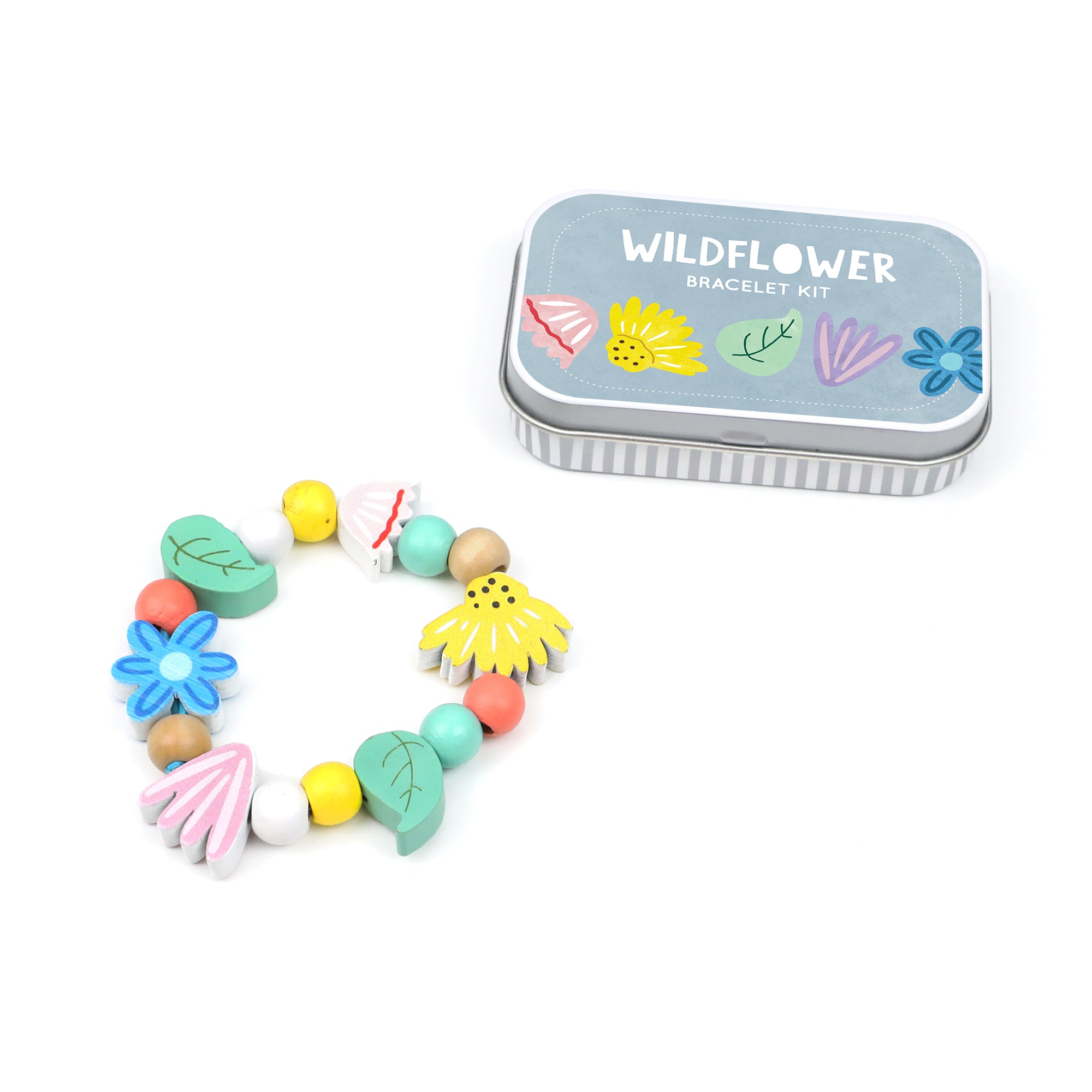wildflower bracelet gift kit by Cotton Twist