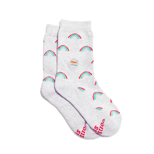 Open image in slideshow, kids socks that save LGBTQ lives by conscious step
