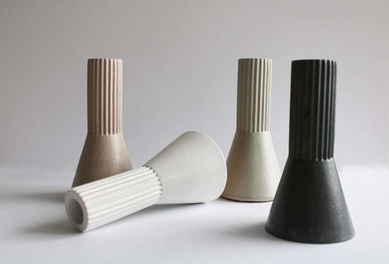fluted vase by Inhabt