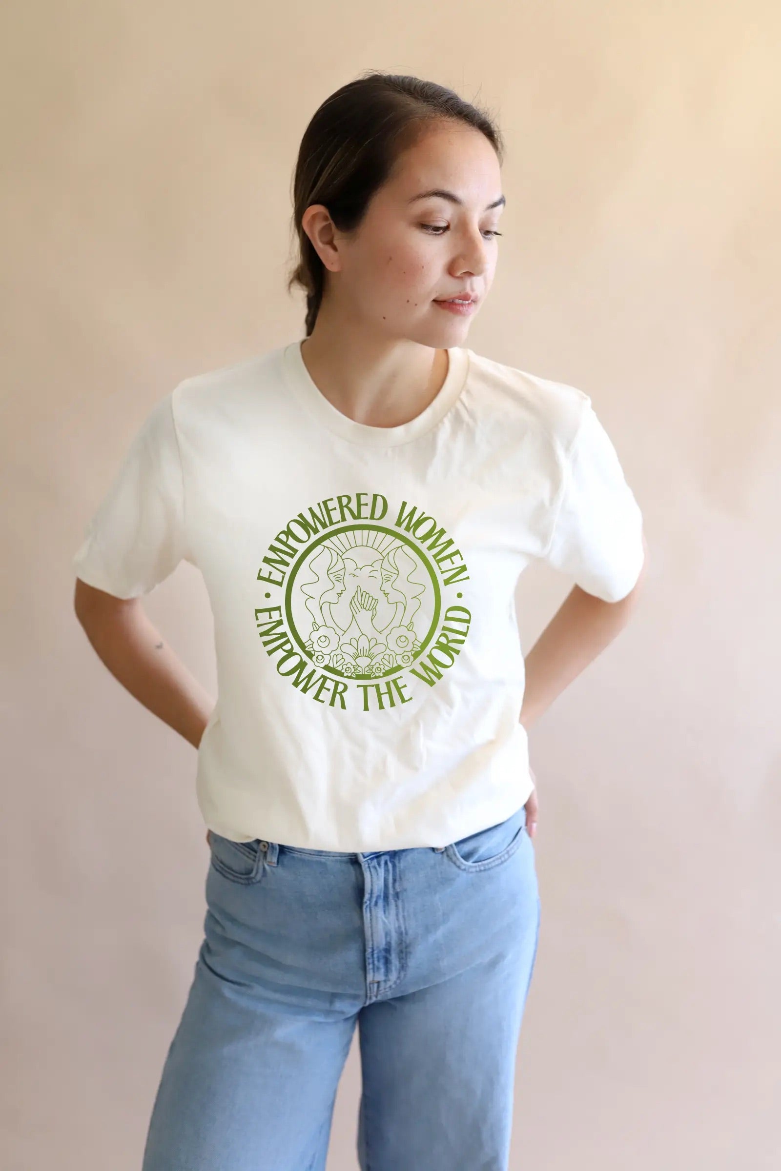 empowered women t-shirt | polished prints