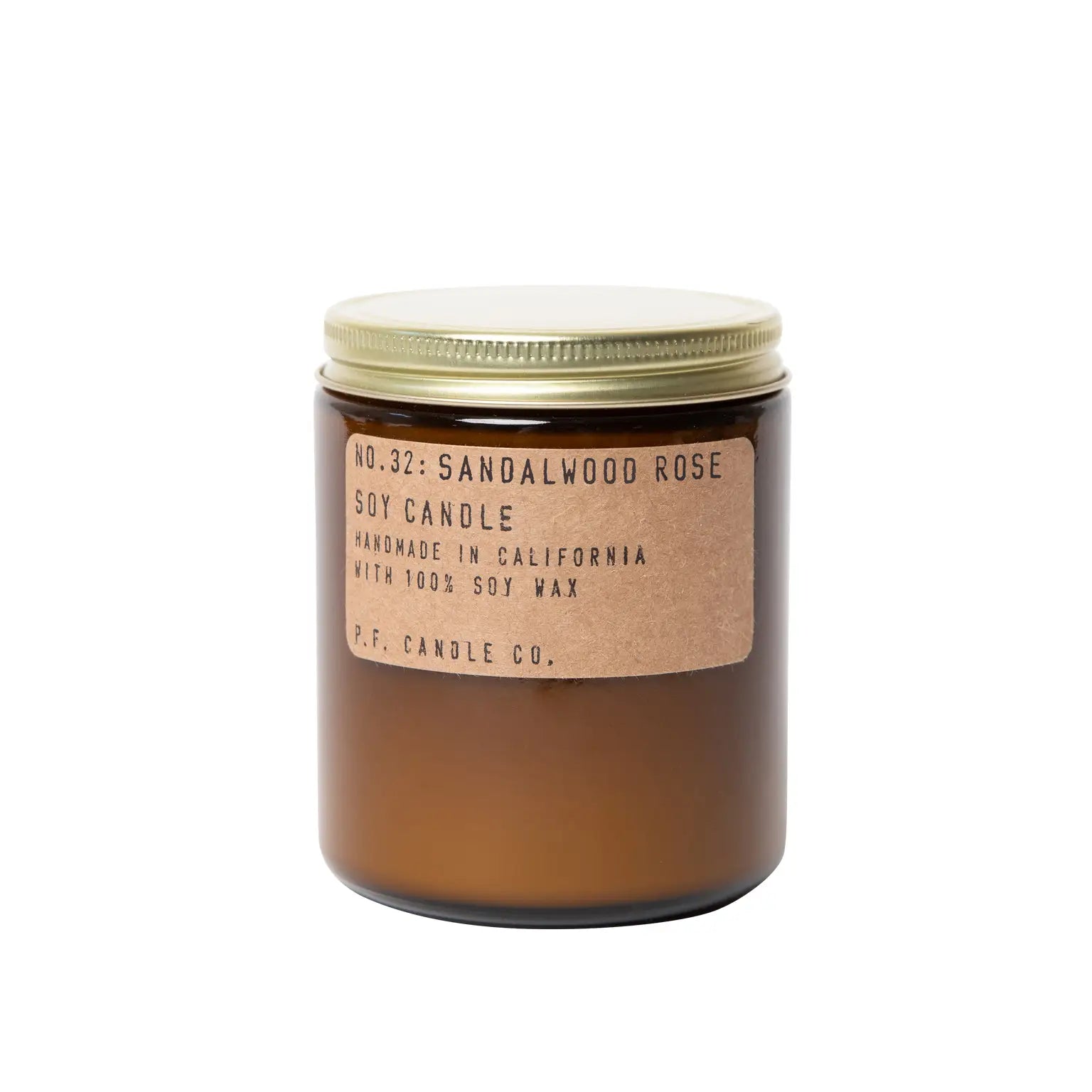 sandalwood rose candle by P.F. Candle Co.