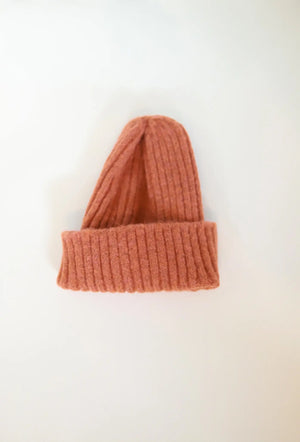 Open image in slideshow, knitted baby beanie by Polished Prints
