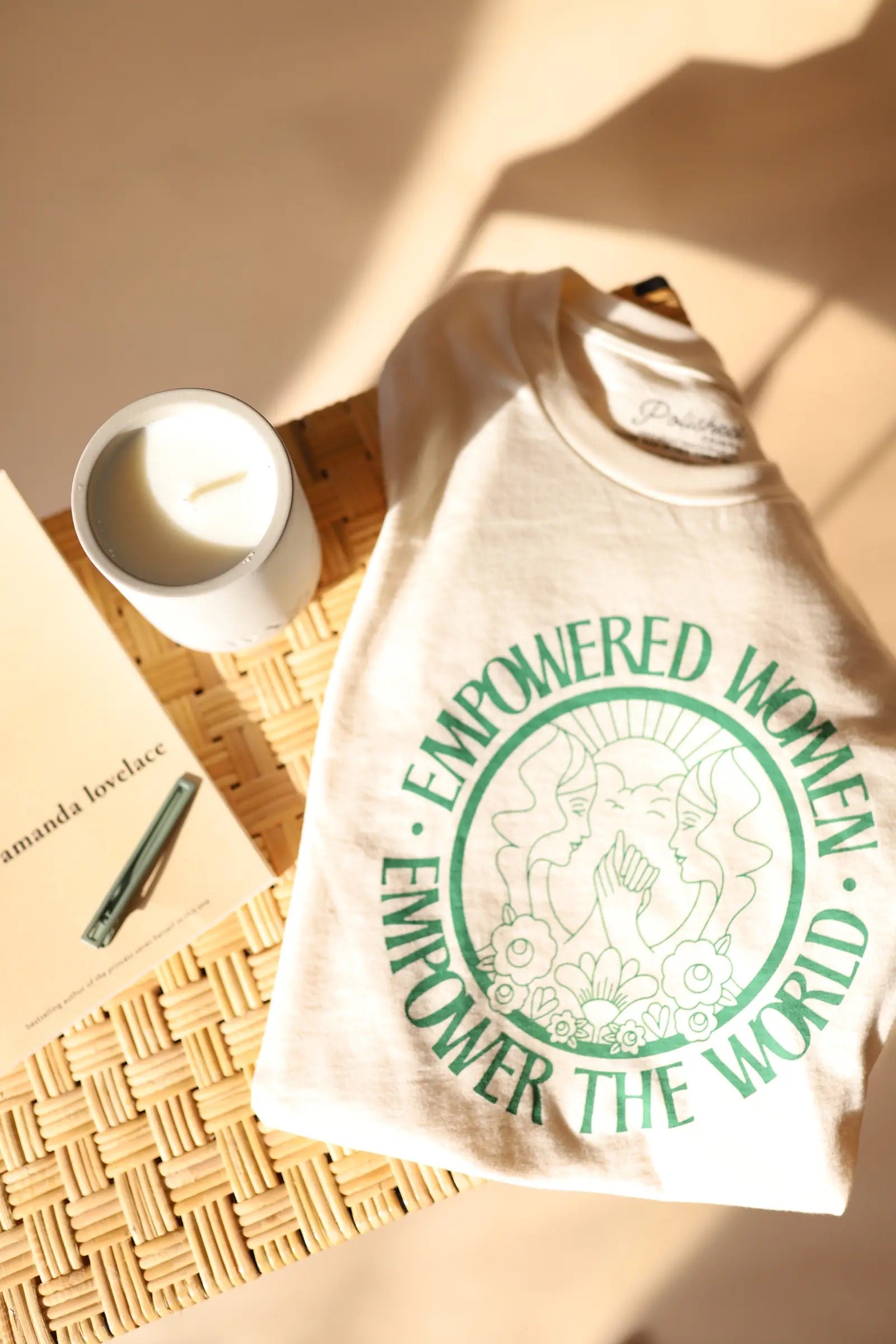 empowered women t-shirt | polished prints