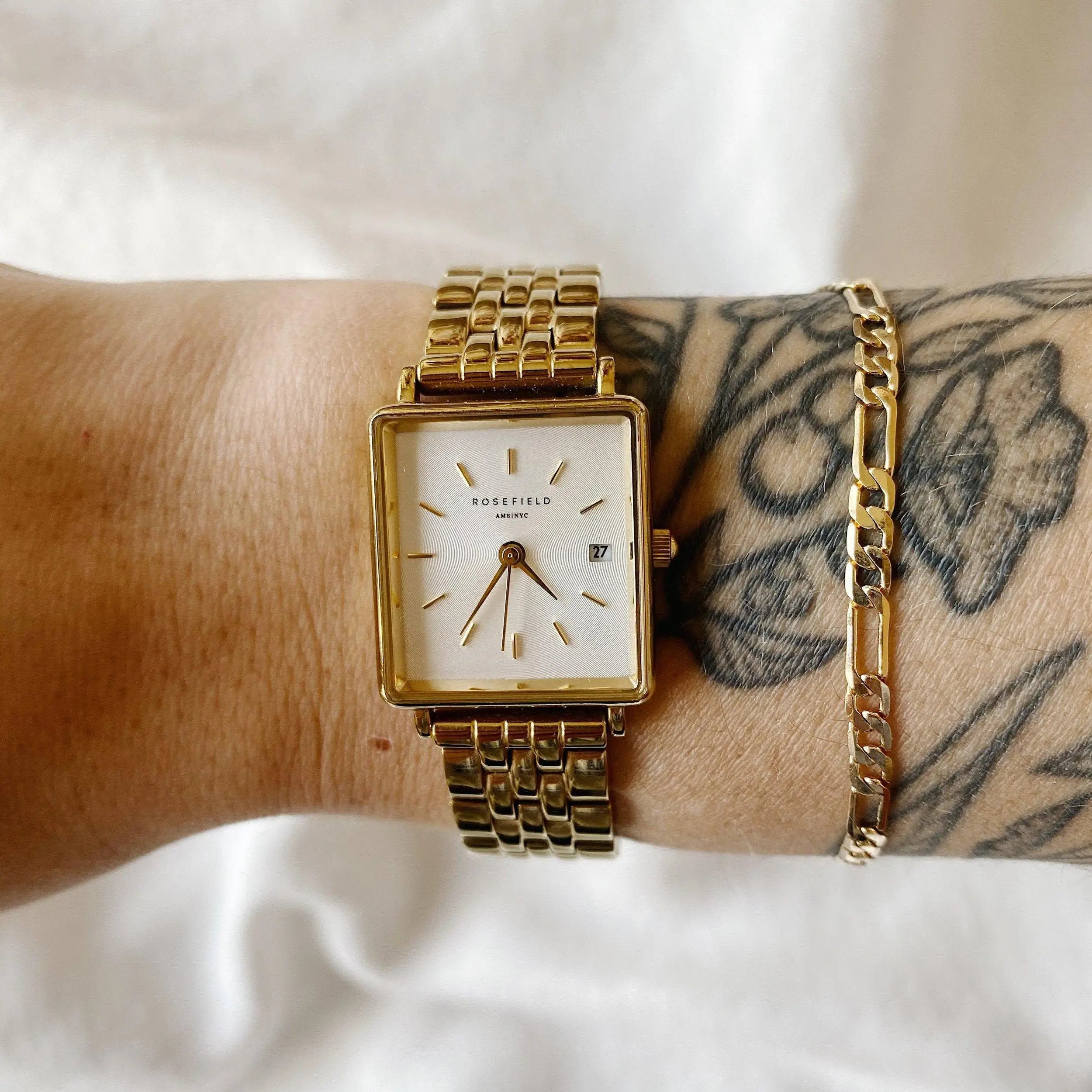 figaro bracelet in gold by Sydney Rose Co.