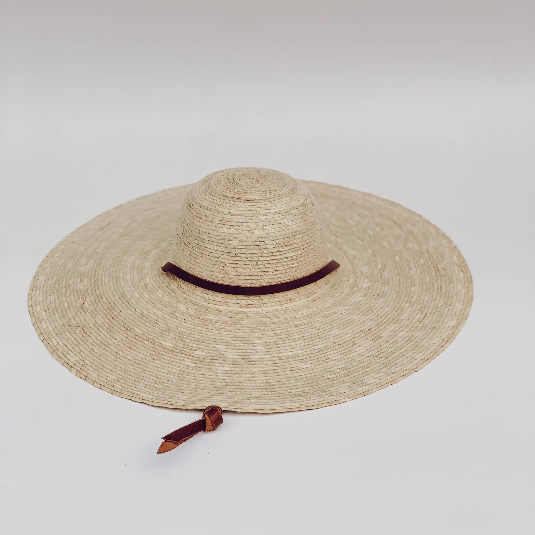 solstice straw sun hat by LEAH
